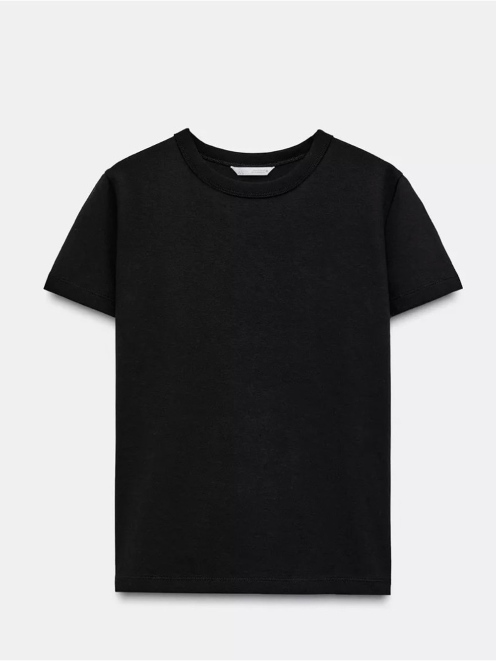 Zara interlock black t-shirt